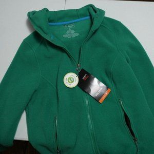 LL Bean Polartec Classic 200 Hooded Fleece Jacket - Small